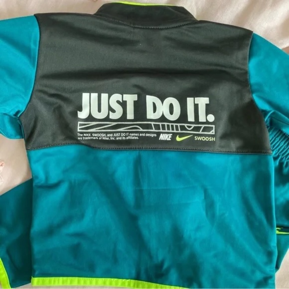 Nike Jacket Pant Set Super Stylish Neon Outfit 6249 - Picture 3 of 5